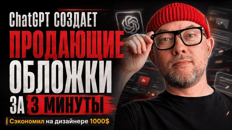 Как создать обложку для YouTube в ChatGPT: готовый промпт и инструкция