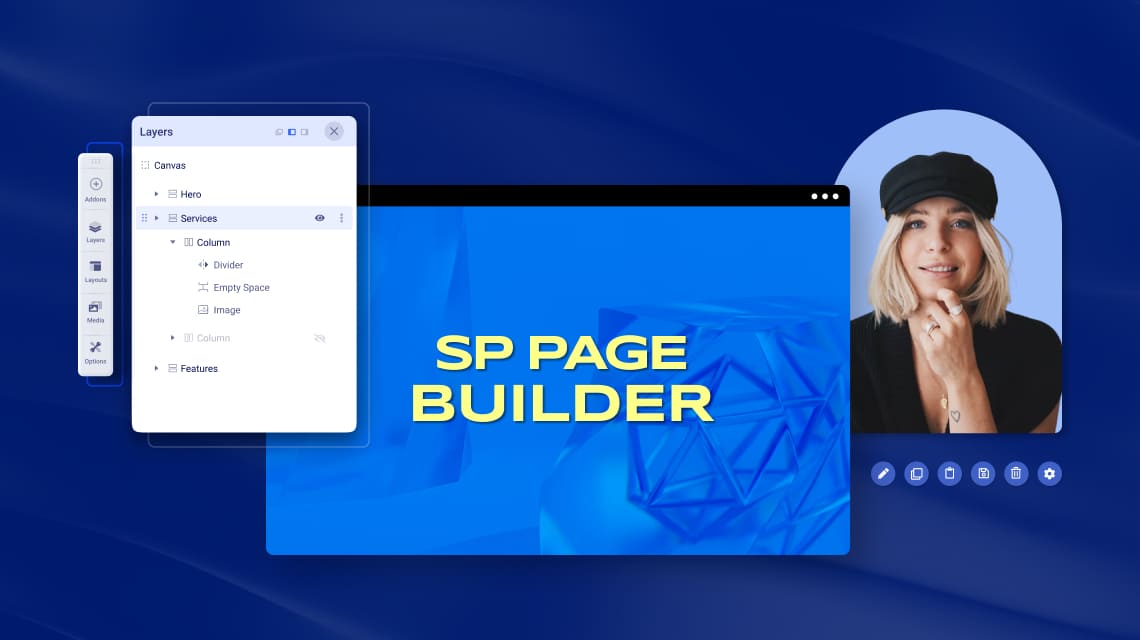 Полное руководство по новой функции SP Page Builder 4: Слои