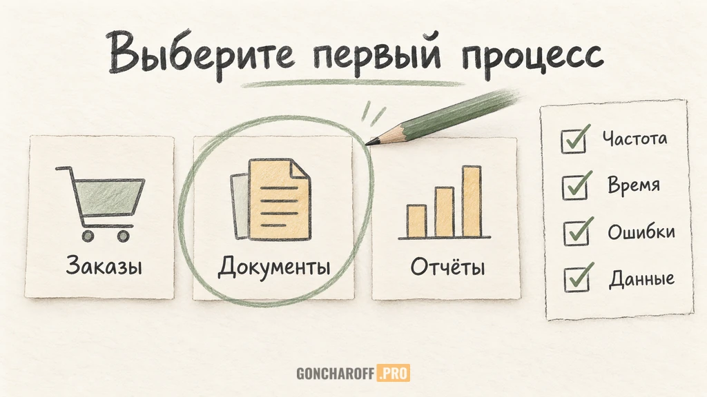 Три повторяющихся процесса сравнивают по частоте, времени, ошибкам и готовности данных