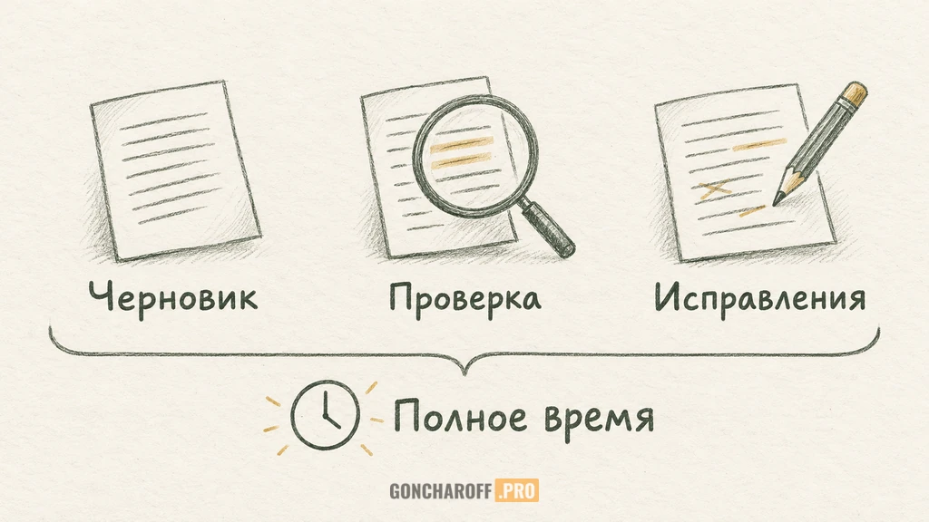 Полезность ИИ оценивают вместе с ручной проверкой и исправлениями