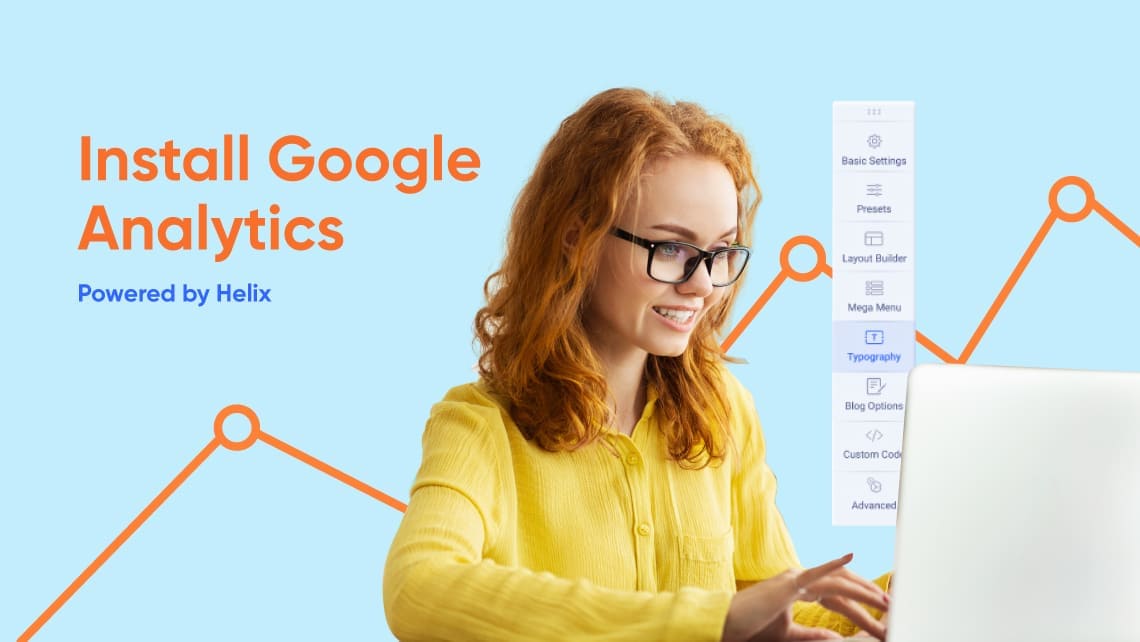 Как установить Google Analytics на свой сайт Joomla на базе Helix