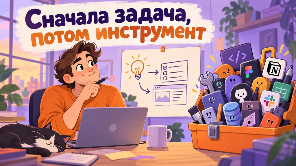 Разработчик сравнивает инструменты по задаче и удобству работы