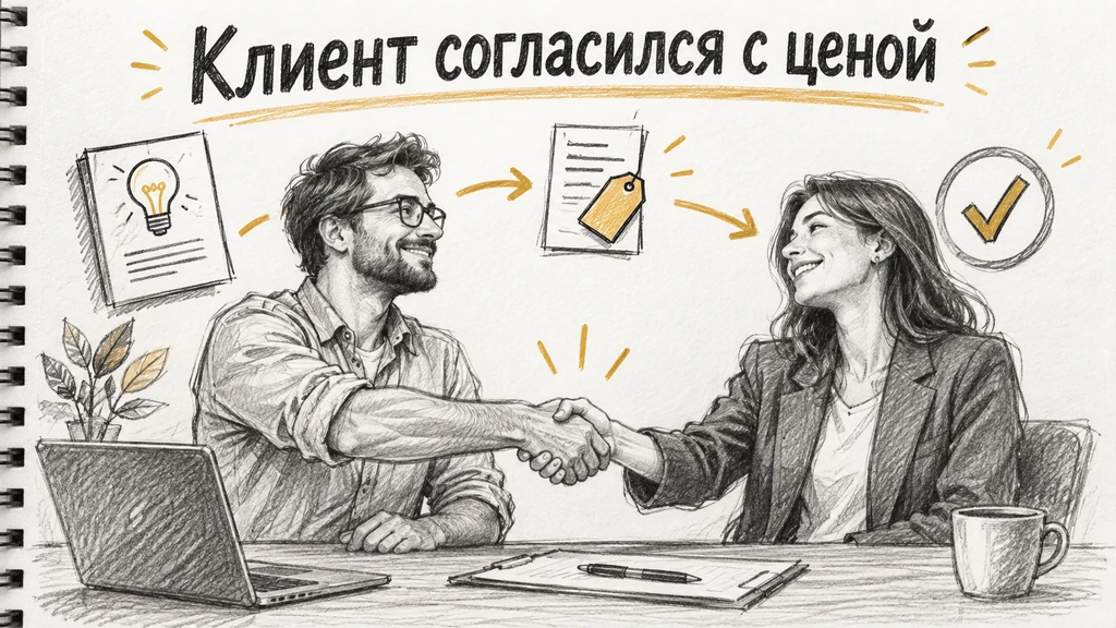 Заказчик принимает предложение, основанное на понятном расчёте работ