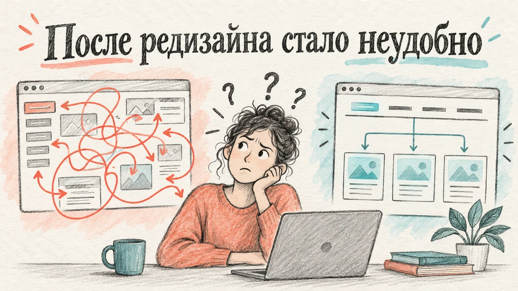 Сравнение привычного и нового способа работы с каталогом сайта