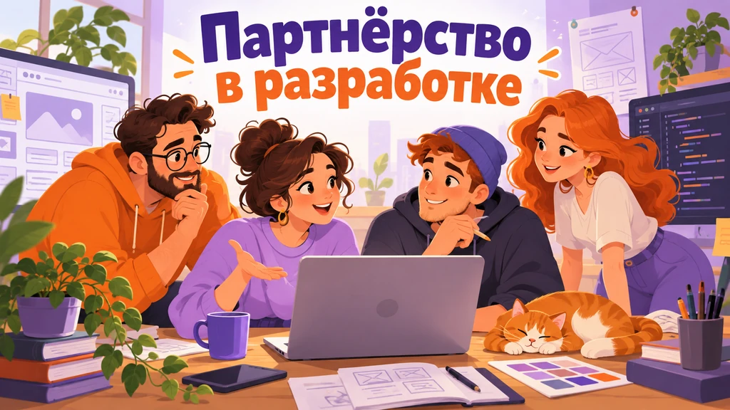 Партнёры по веб-студии распределяют роли и согласуют правила работы