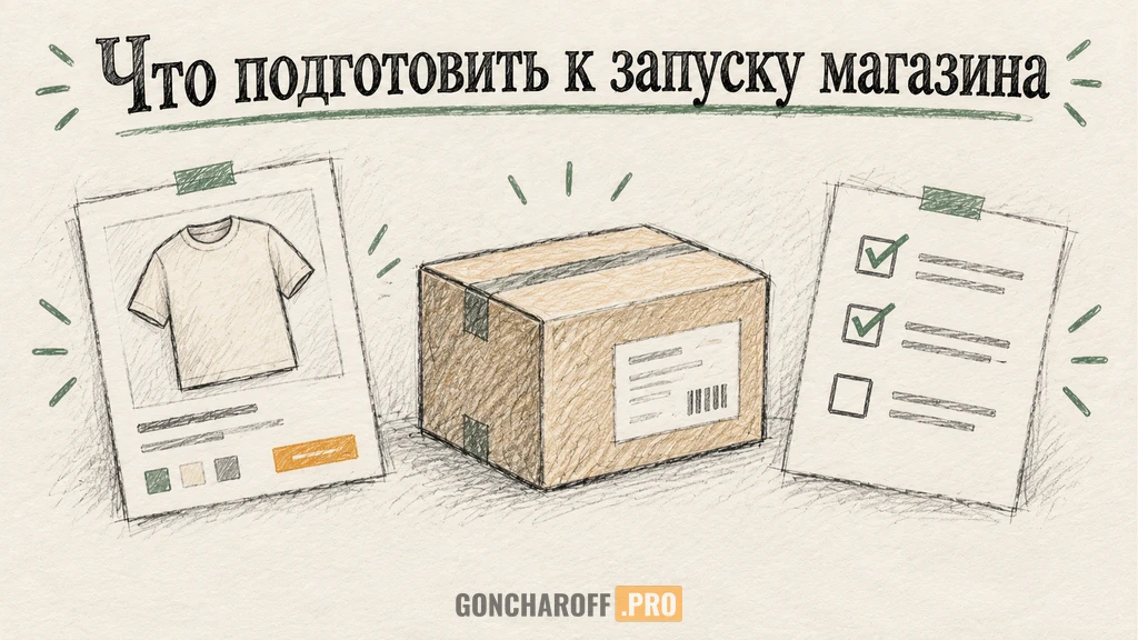 Обложка статьи «Как открыть интернет-магазин действующему бизнесу: что подготовить до разработки»